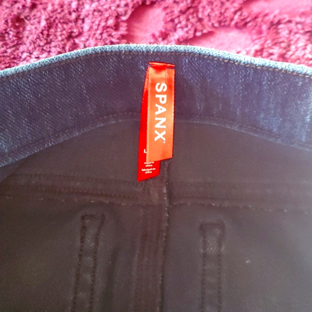 Spanx pencil jeans.
